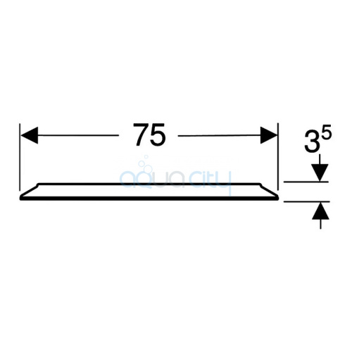 Зеркало Option Round 75 фото 2