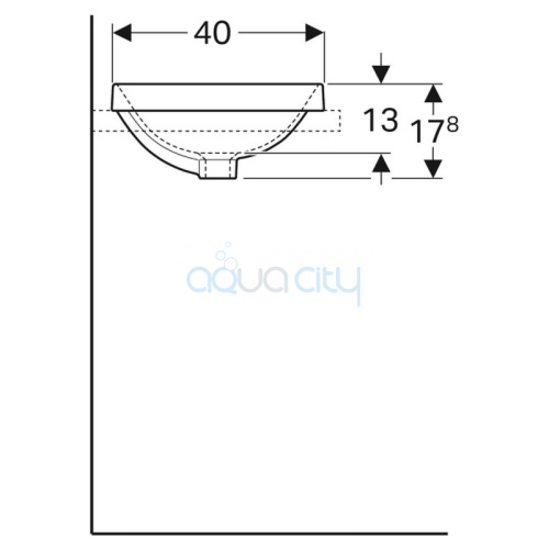 Раковина VariForm 60 фото 4