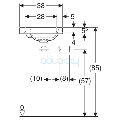 Раковина iCon 38 фото 3 Раковина iCon 38 фото 3