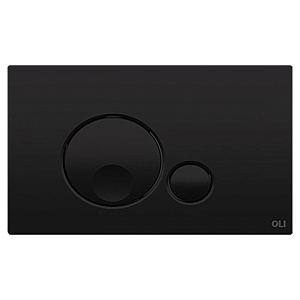 Кнопка Globe Soft-touch 3/6 черная
